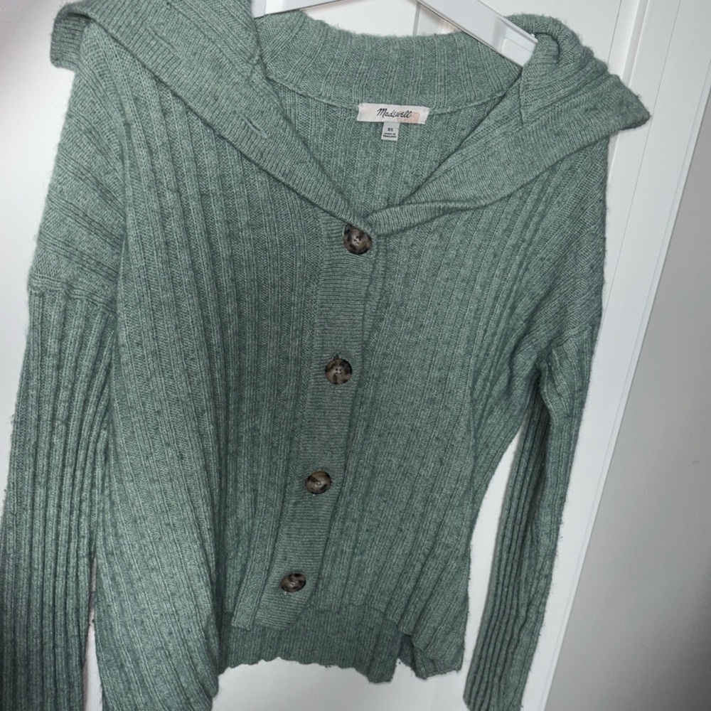 Madewell collared comfy cardigan